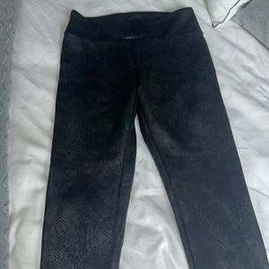 Express faux leather leggings